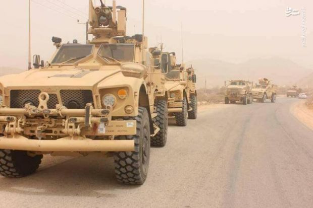 زره پوش های Oshkosh M-ATV متعلق به عربستان مجهز به سامانه کنترل از راه دور سلاح  CROWS