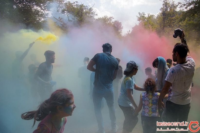 فستیوال رنگها در مازندران