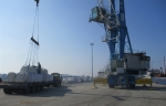 بارگیری نخستین محموله صادراتی سنگ نمک به مقصد روسیه