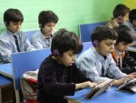 50 گوشی تبلت بین داشن آموزان بی بضاعت قائمشهری توزیع شد
