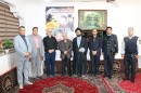 مدیران بندر امیرآباد با خانواده شهید مدافع حرم شهرستان بهشهر دیدار کردند