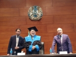 عنوان «پروفسور افتخاری» دانشگاه اوراسیای قزاقستان به ظریف اعطاء شد